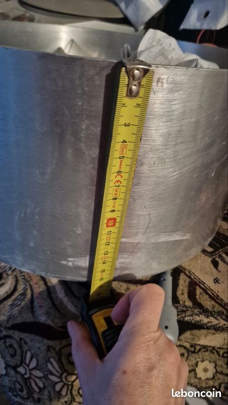 Grand faitout en aluminium – Ø 33 cm (image 3)