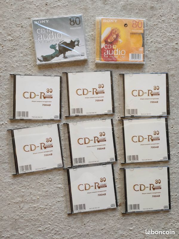 Cds vierges (image 1)