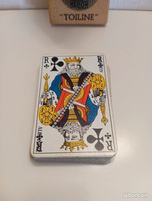Jeu 32 cartes Héron vintage (image 4)