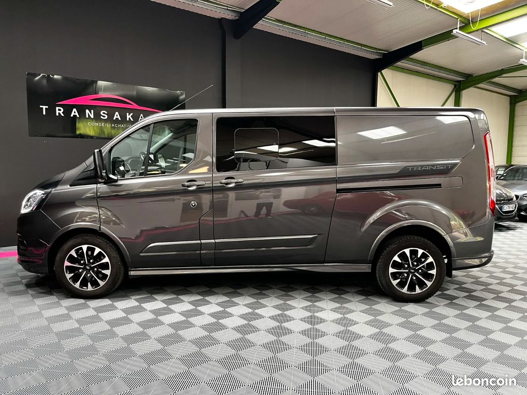 Ford transit custom cabine approfondie 320 l1h1 2.0 ecoblue 185 sport (image 8)