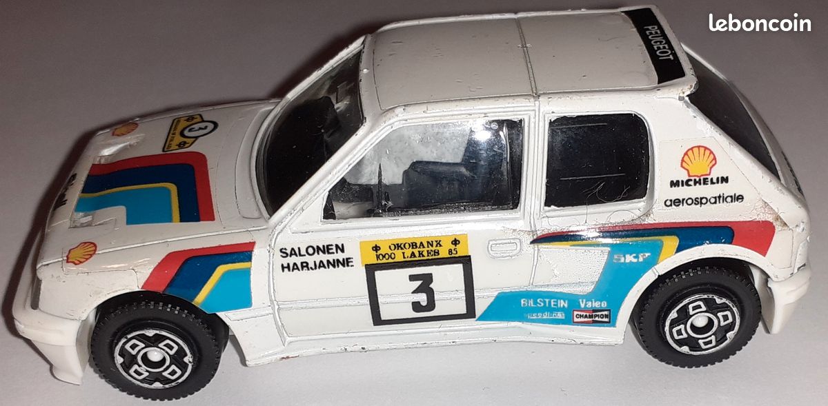 Peugeot 205 Turbo 16 BURAGO N°4123 1/43 (image 1)