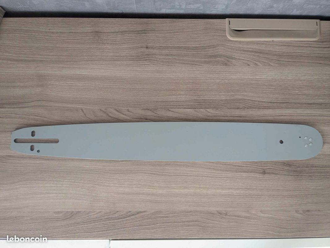 Guide chaîne pour tronçonneuse - Environ 48cm - Largeur de la gorge 1,9mm - Sans marque (image 2)