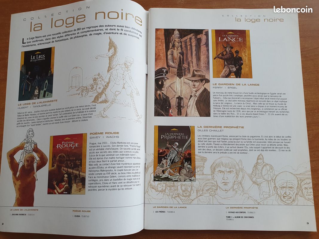 Catalogue 2002 éditions Glénat collection de BD bandes dessinées 77 pages dont Titeuf, Mafalda (image 5)