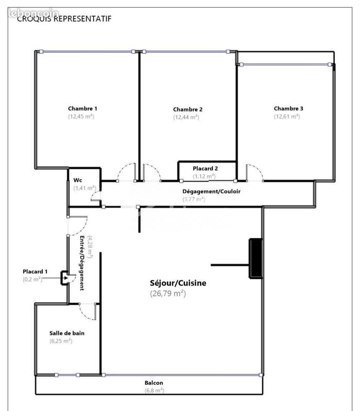 Appartement 4 pièces 84 m² · à Vanves · 84 m² · 560 000 €