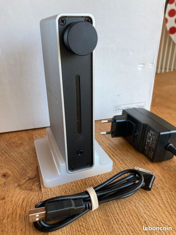 Ampli Casque + Dac NuForce iDo Gris pour iPhone/iPad/iPod (image 2)
