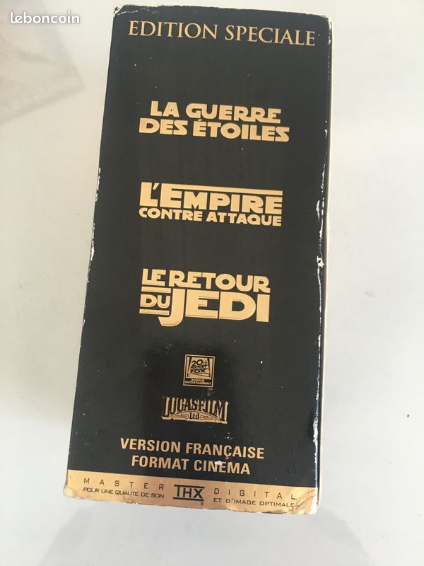 Coffret Collector 3 K7 VHS STAR WARS (image 5)