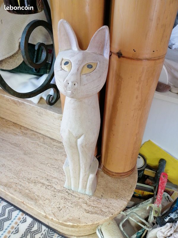 Arbre à chat design en bois 62 cm