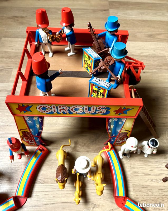 Cirque playmobil - chateau u montellier