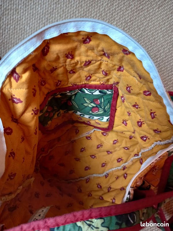 Sac en tissu matelassé (image 3)