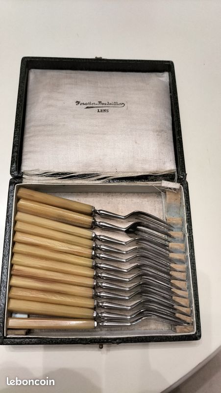 6 Fourchettes à Gâteau - La Brocante De Clémence