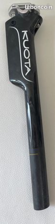 Tige De Selle Carbone Kuota – 27,2 Mm X 340 Mm – Noire – Neuve