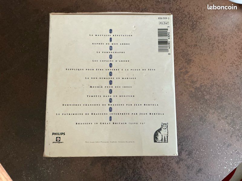 Coffret CD Georges Brassens (image 2)