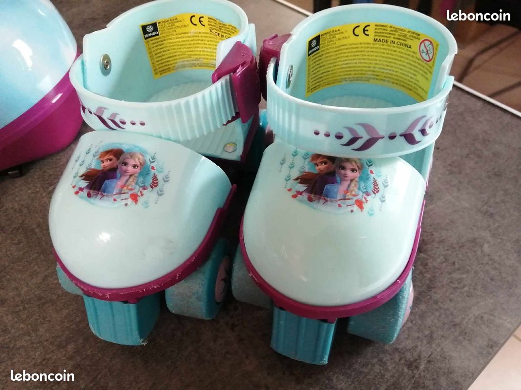 Casque Vélo Enfant La Reine Des Neiges Frozen - Taille S 52-56 Cm, Licence Officielle Disney
