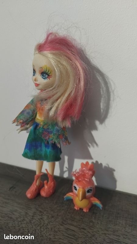 Figurine Enchantimals Peeki Perroquet (image 1)