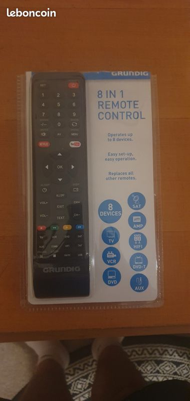 Télécommande Grundig RC 1CD D’occasion – Pour Lecteur CD Et Appareils Audio