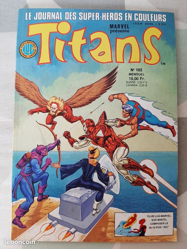 Titans 102 Lug Marvel (image 1)