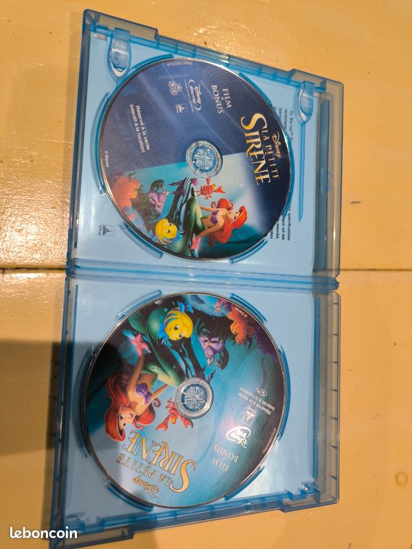 Pack blu-ray Disney la petite sirène (image 2)