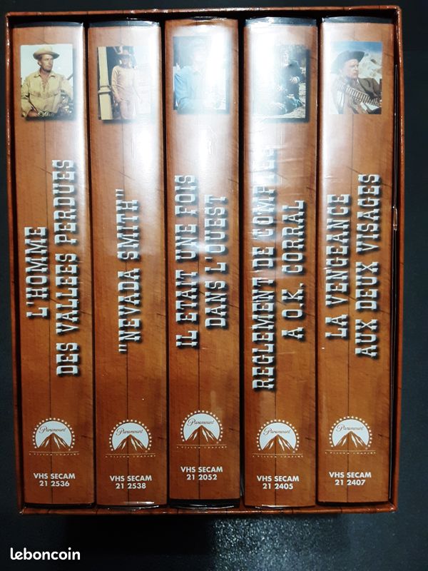 Cassettes vidéo westerns (image 1)