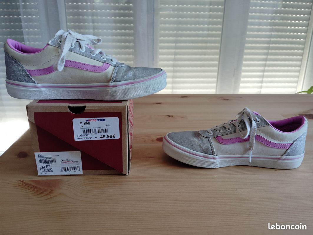 Grise Soulier Vans Rose Et Blanc Vans Rose Et Blanche Ou Grise Et