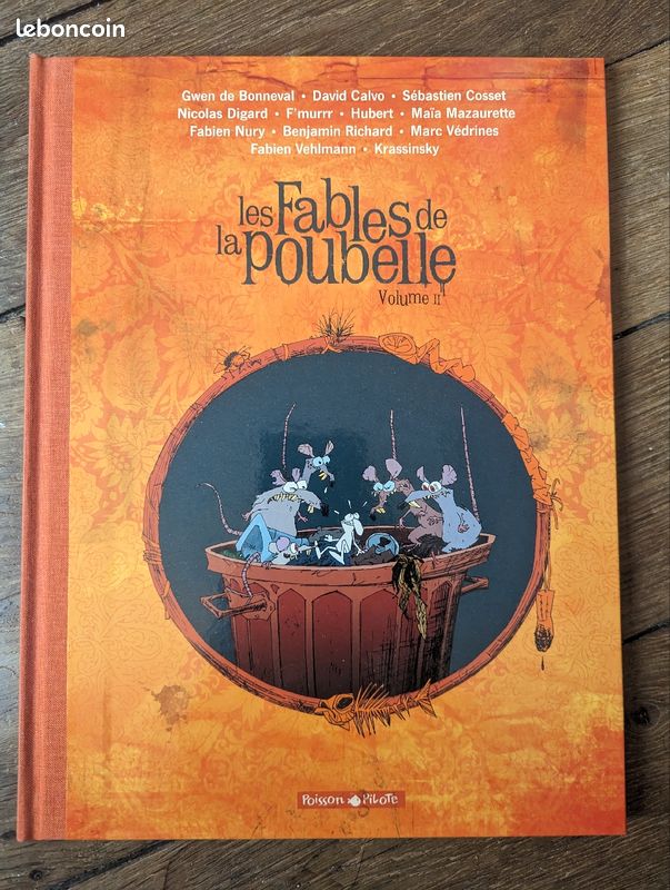Bd Poisson Pilote - les fables de la poubelle volume 2 (image 1)