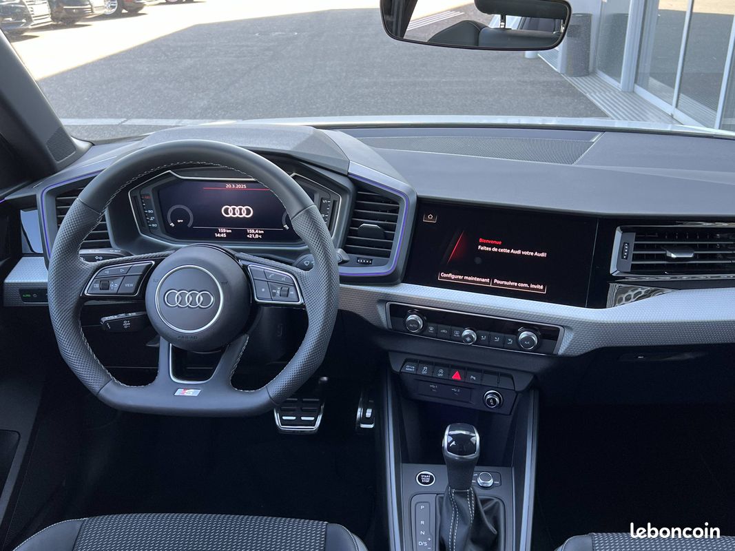 AUDI A1 Sportback 30 TFSI 116 ch S tronic 7 S Line Plus (image 10)