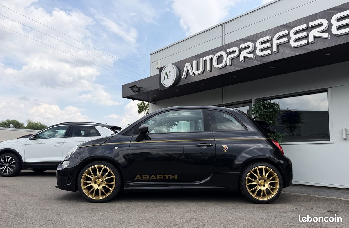 Abarth 500C 1.4 TURBO T-JET 165 CH 595 SCORPIONEORO*1ER MAIN*EDITION 2000 EXEMPLAIRES (image 10)