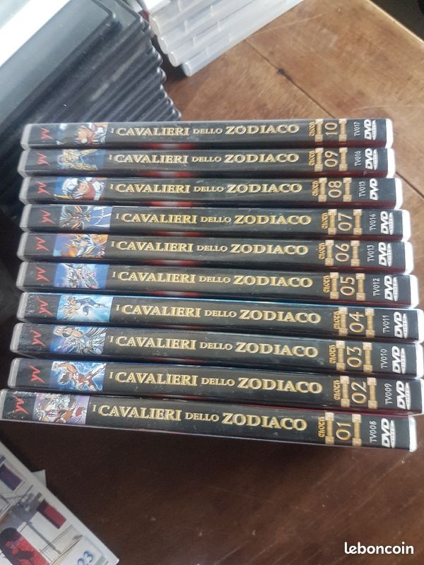 DVD italien de ma série I CAVALIERI DELLO ZODIACO (image 2)