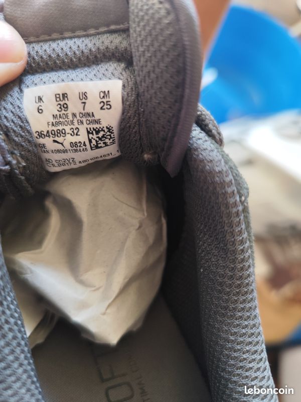 Basket puma pointure 39 (image 7)