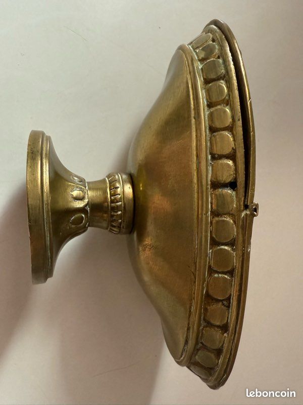 Navette encensoir bronze croix église messe XIXème siècle (image 5)