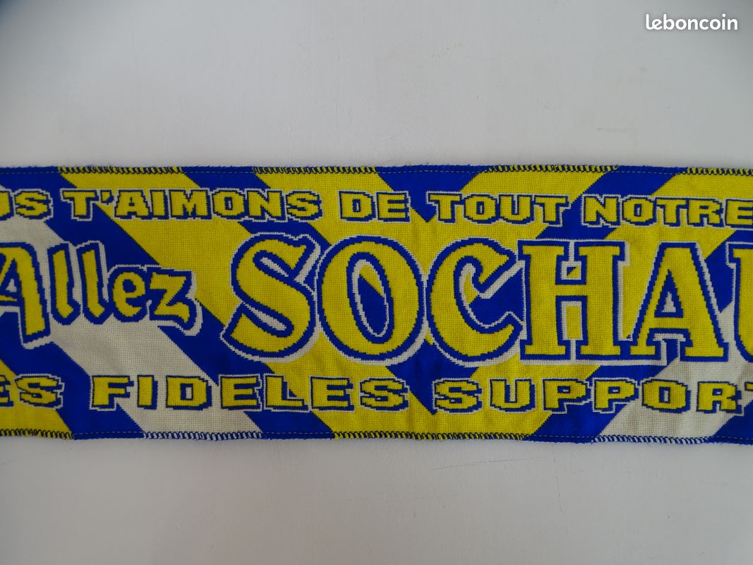 Echarpe Football club coupe de France demi-finale 2007 sochaux Monceau