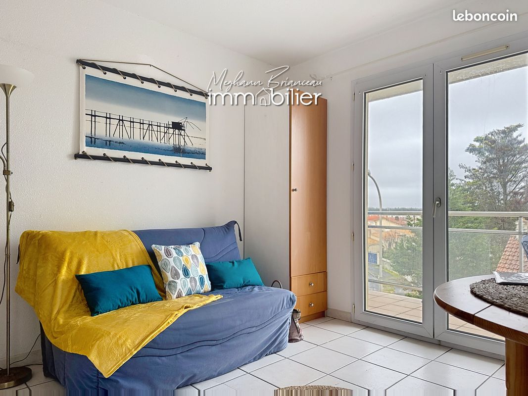 Appartement 2 pièces 22 m² · à Saint-Hilaire-de-Riez · 22 m² · 94 100 €