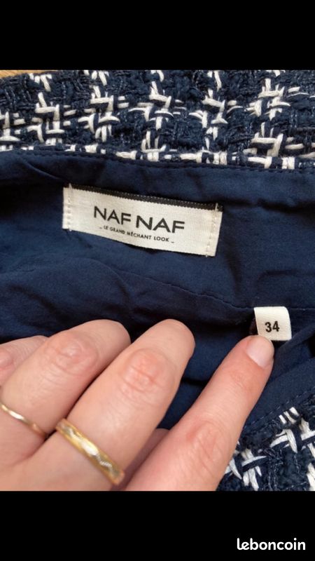 Jupe naf naf tweed (image 3)