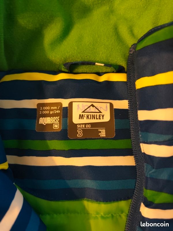 Veste de ski enfant 3ans (image 2)
