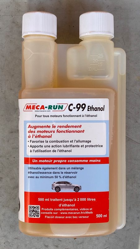 Additif Mecarun C99 Éthanol 500mL - Équipement auto