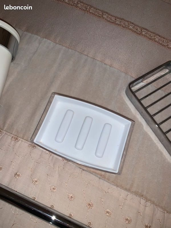 Accessoires salle de bain, chrome brillant (image 4)
