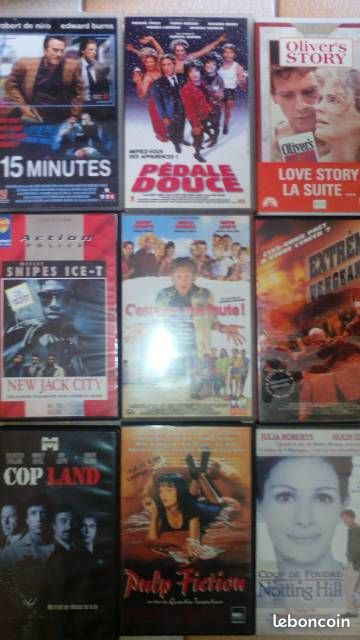 Cassettes VHS originales (image 1)