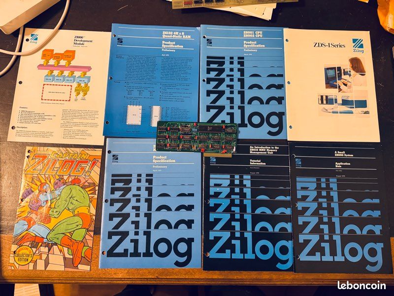 2x Zilog Z80 S10/1 Z0844104PSC – Vintage Mikroprozessor, UK Lager