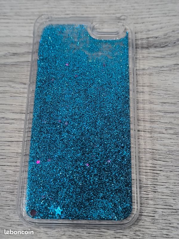 Coque Souple En Gel Pour IPhone 6 - Motif 'Robe Bleue' Fantaisie - Protection Anti-chocs, Neuf Sous Blister