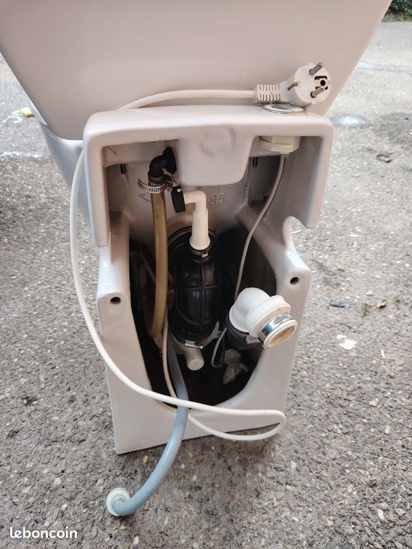 WC SFA Sanibroyeur et broyeur Cuvette Broyeur SANICOMPACT PRO Silence Eco (image 6)