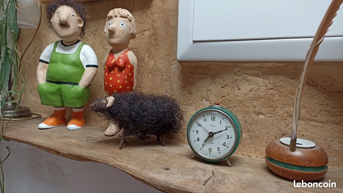 Réveil vintage, Timemaster, Aradora, horloge de voyage