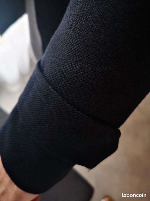Manteau homme Izac, coton laine doublé polyester taille XL (image 4)