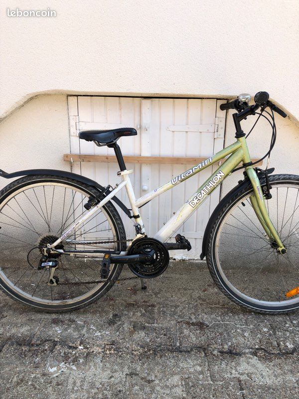 Vtt Rockrider Velo Femme DÃ©decathlon VÉLO VTT ST 100 FEMME BLANC