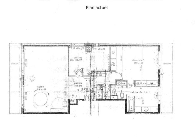 Appartement a louer neuilly-sur-seine - 4 pièce(s) - 89 m2 - Surfyn
