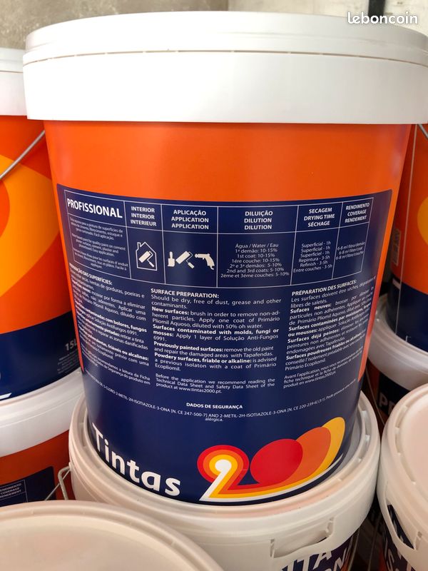 Peinture satiné velours blanc (image 3)