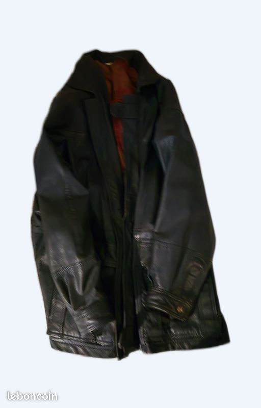 Manteau cuir (image 1)
