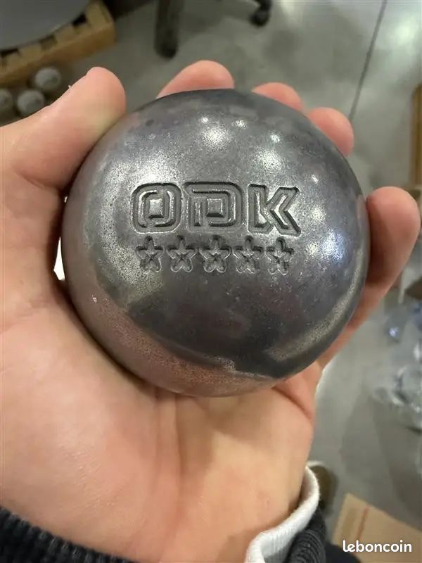 Boules Occasion Oddeka Zeus Inox 72/700 – Quasi Neuves Gravées (image 1)