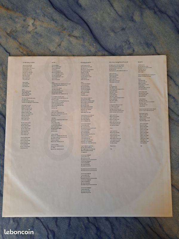 Vinyle 33 t Bee Gees original 1989 (image 4)