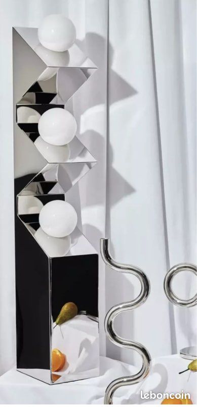 Lampadaire chromé Axel Chay Édition limitée neuf (image 1)