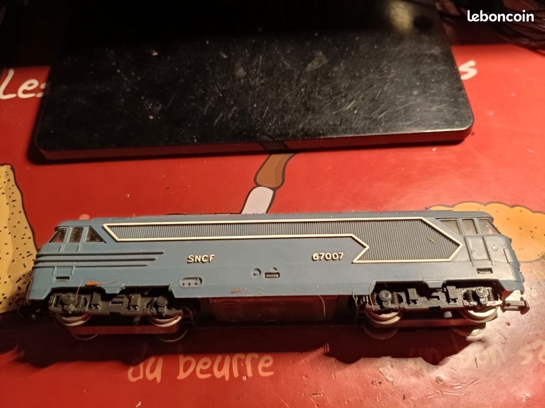 Locomotive Diesel N°2 BB 67007 - Marque Fobbie - Occasion (modèle Réduit)