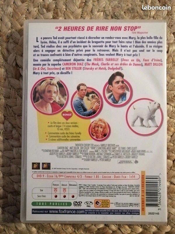DVD - Mary à tout prix (image 3)